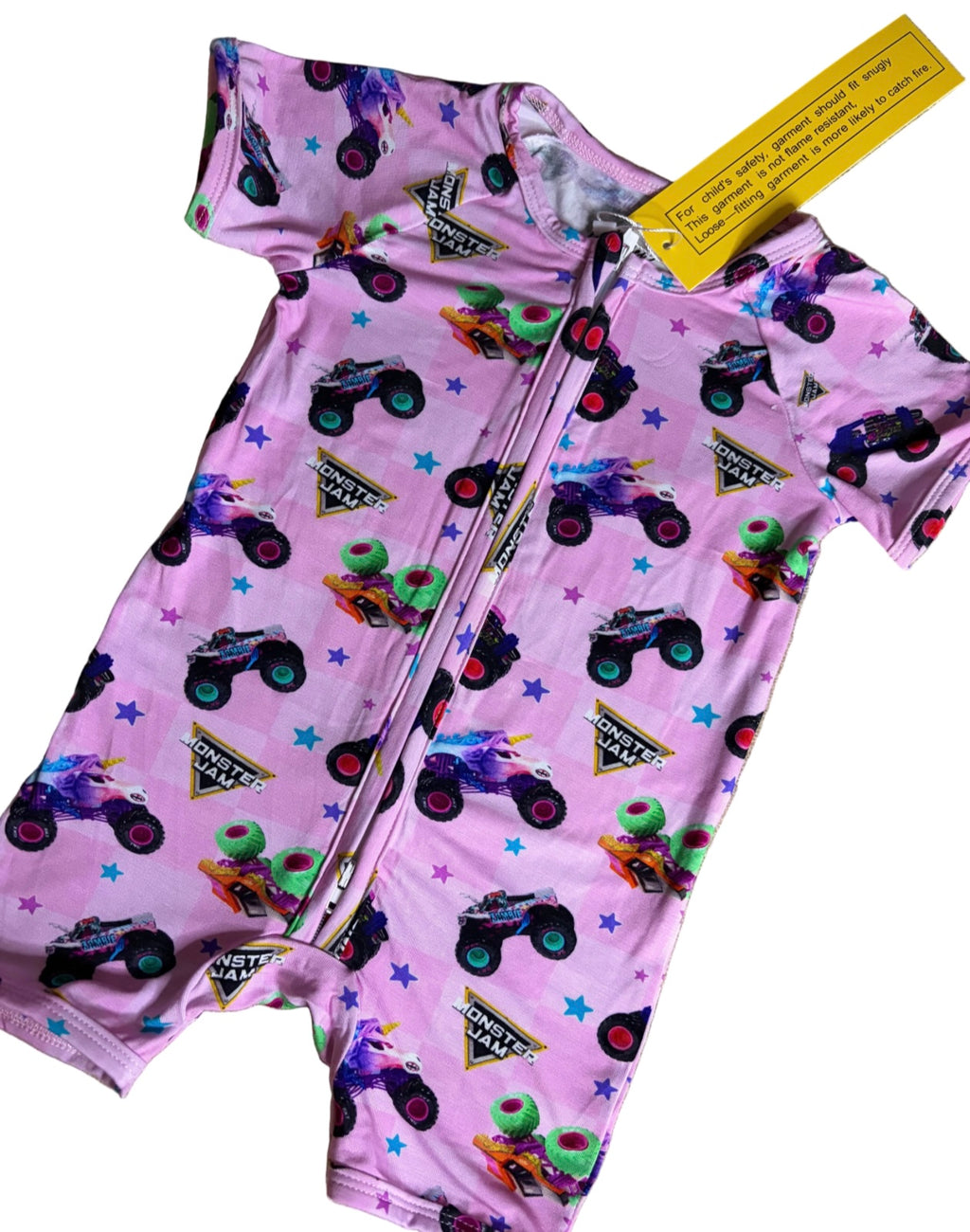 Girly Monster Trucks Shortie