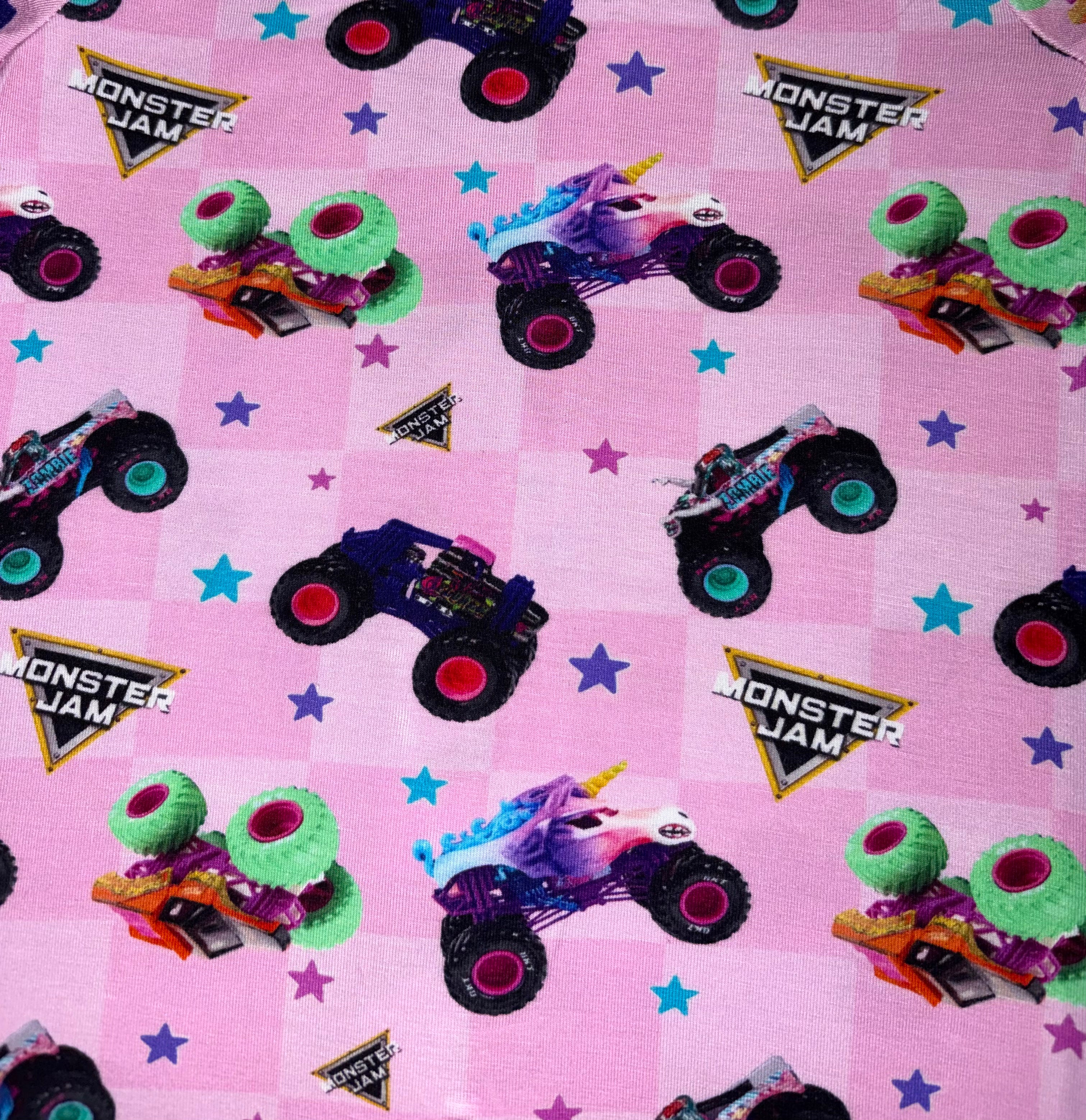 Girly Monster Trucks Shortie
