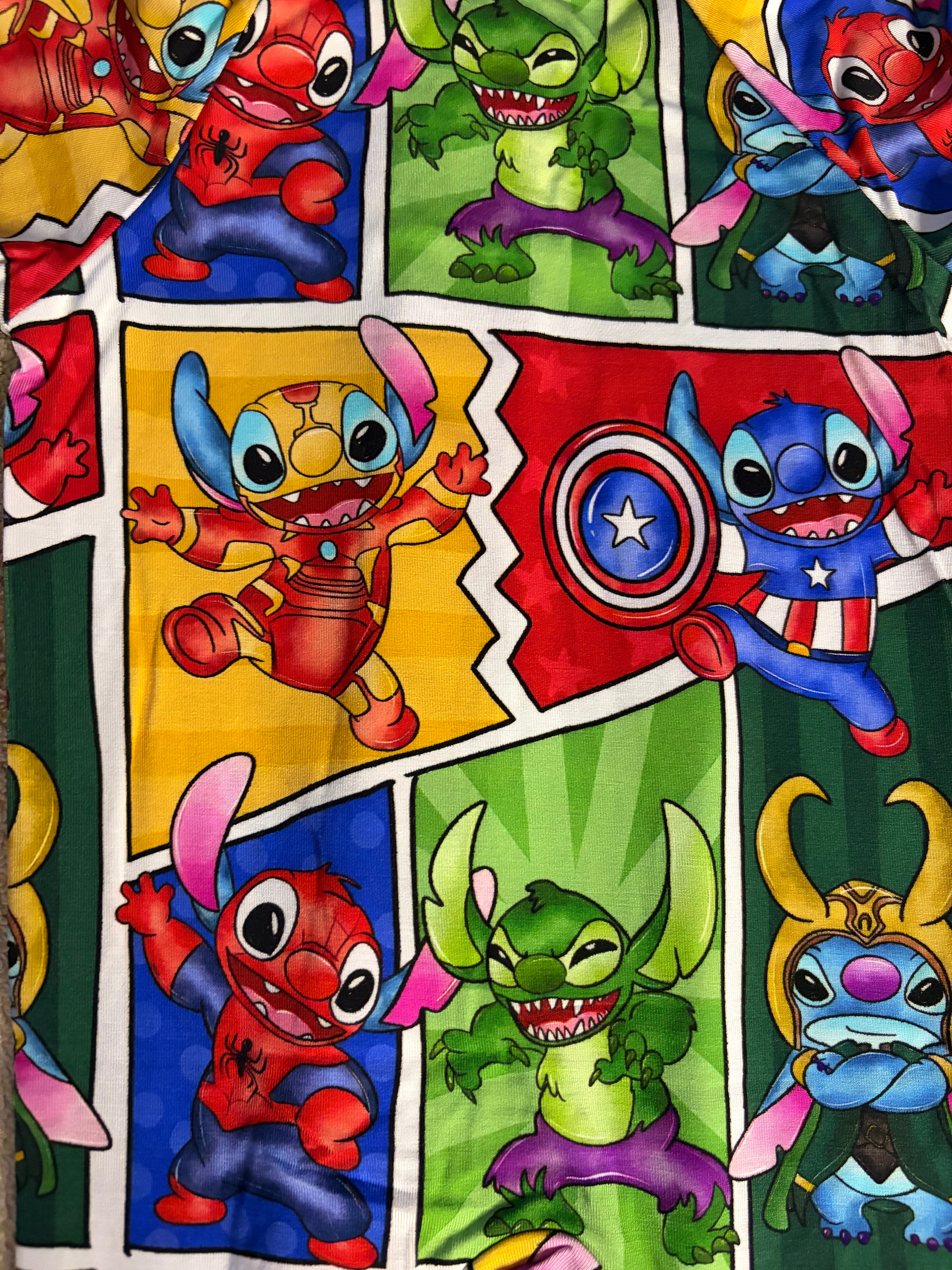 “Stitch” Long Zippy