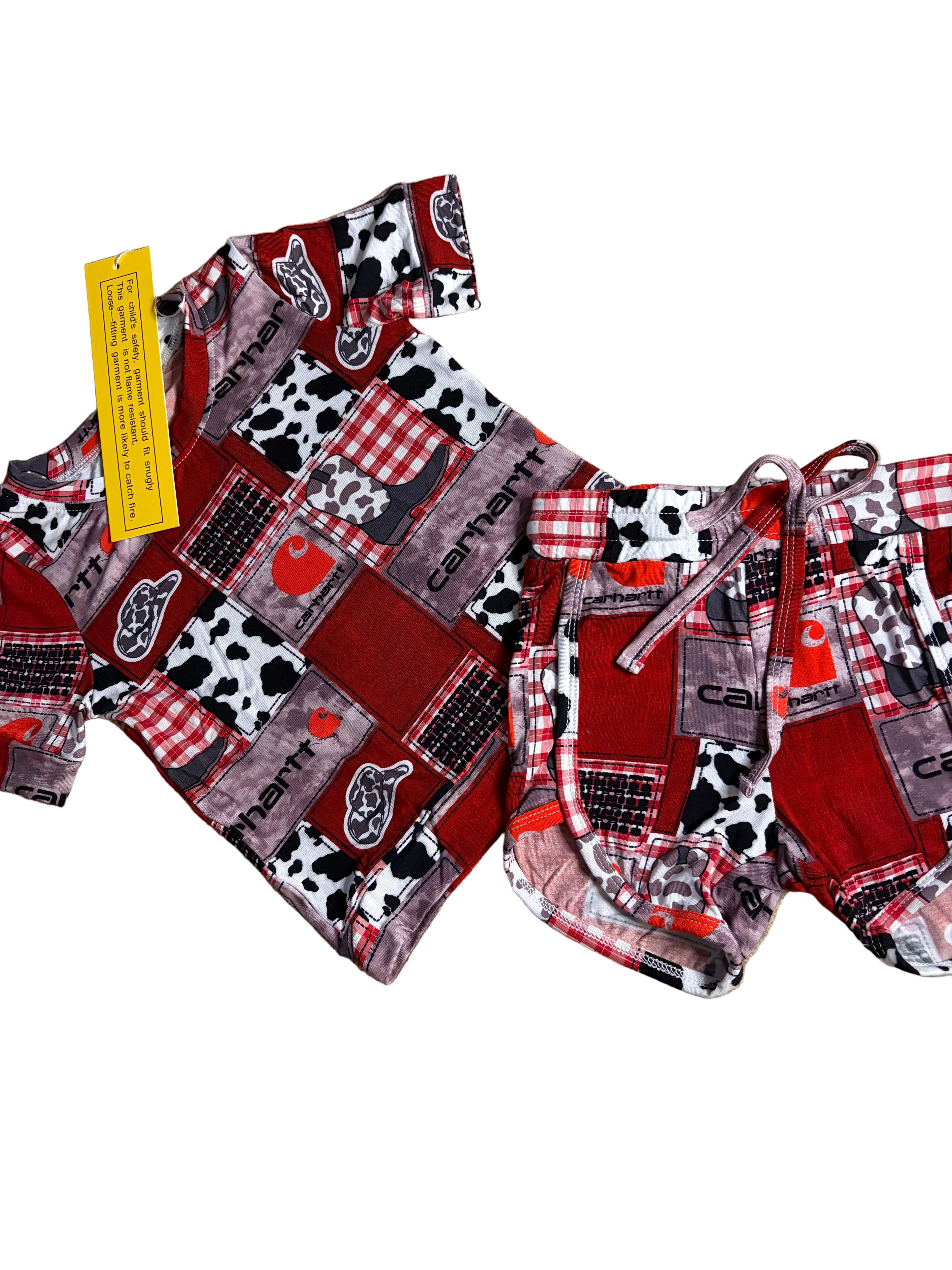 Country Print 2 Piece Set